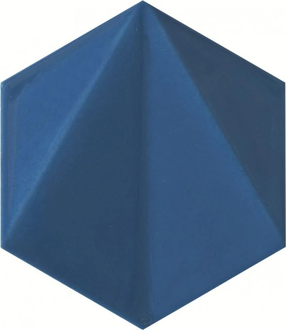 Декор Tubadzin Free Space Hex Navy STR Декор 11x12.5