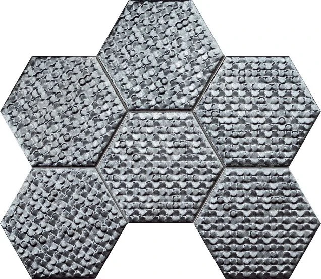 Мозаика Tubadzin Terraform MS - Grey 1 28.9x22.1