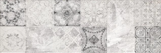 Декор Ceramica Konskie Locarno patchwork Insterto 25x75x0.9