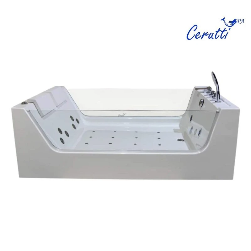 Ванна гидромассажная Ceruttispa C-454A 170×120 — угловая