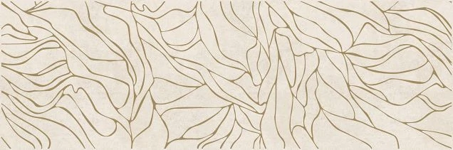 Декор Meissen Keramik Organic OR2U012 нити бежевый 25x75