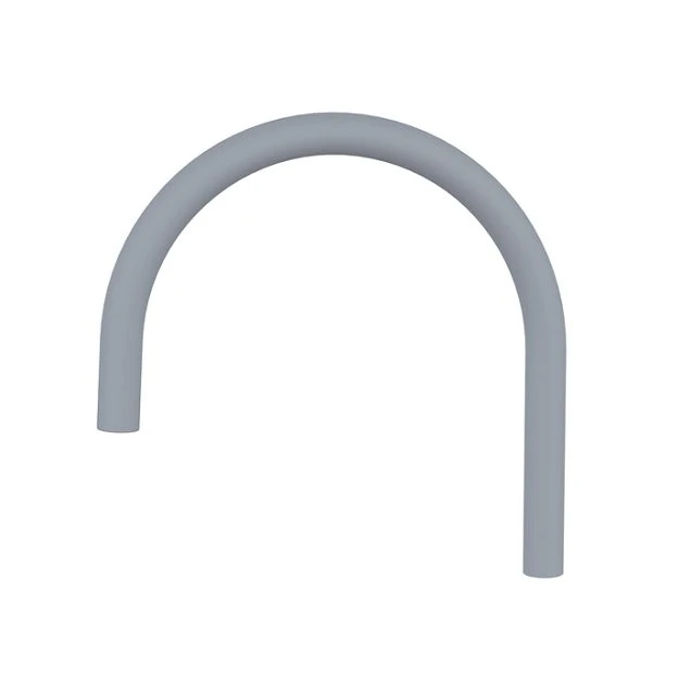 Сменный гибкий шланг для смесителя, силикон, цвет серый, Kitchen Line, IDDIS, FSPGR00i59