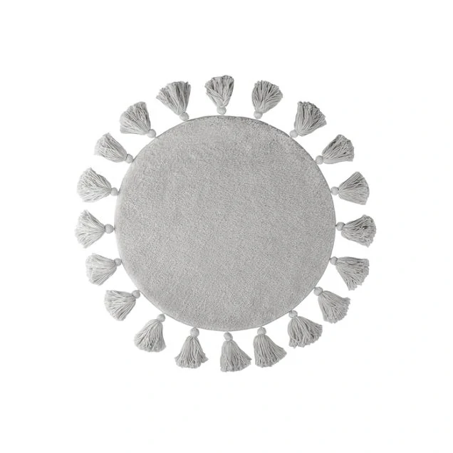 Коврик для ванной комнаты, 55 см, микрофибра, серый, IDDIS, DTR01P5i12