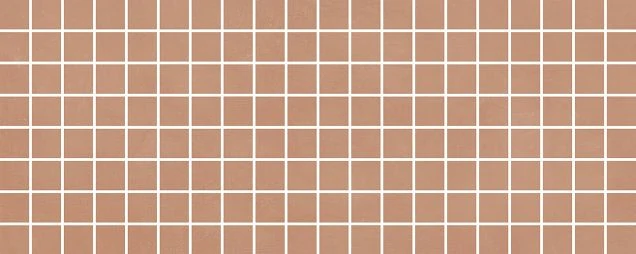 Декор Kerama Marazzi MM7254 Каннареджо мозаичный оранжевый матовый 20х50 из 160 частей 2,3х2,3