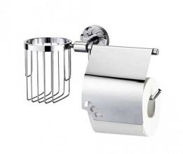 Держатель для туалетной бумаги и освежителя WasserKRAFT Isen K-4059