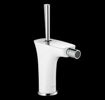 Смеситель для биде Hansgrohe PuraVida белый/хром (15270400)