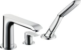 Смеситель Hansgrohe Metris 31190000 на 3 отверстия
