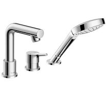 Смеситель для ванны Hansgrohe Talis S (72417000) на борт ванны на 3 отверстия