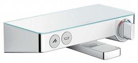 Термостат Hansgrohe Ecostat Select Push белый/хром (13151400) с кнопками управления