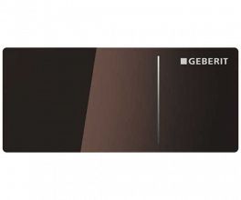 Cмывная клавиша Geberit Sigma 70 115.635.SQ.1, темно-коричневое стекло