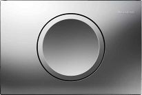 Клавиша Geberit Delta 11 115.120.46.1, хром матовый, пластик, 246*164мм