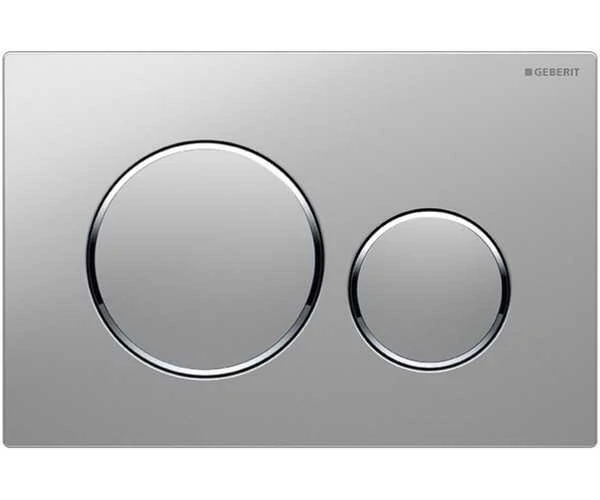 Клавиша смыва Geberit Sigma 20 115.882.SN.1, нержавеющая сталь