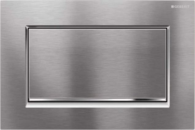 Клавиша Geberit Sigma 30 115.893.KX.1, металл, хром структурный