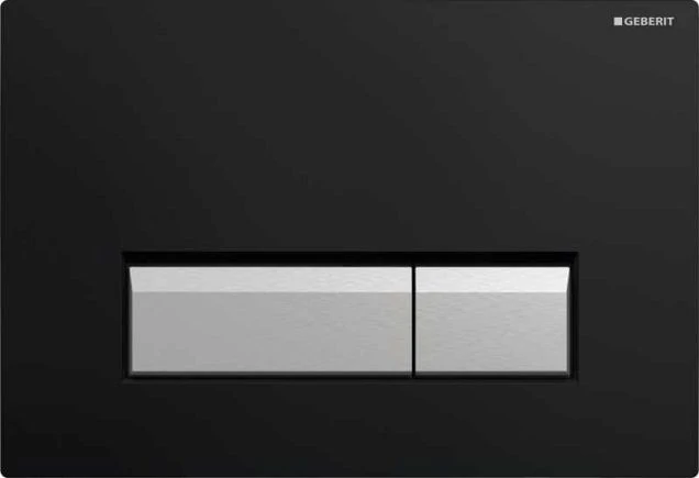 Клавиша Geberit Sigma 40 115.600.KR.1 со встроенной системой удаления запаха, черный матовый