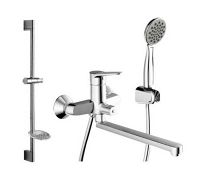 Комплект для ванной комнаты Bravat Eco F00408C/00414С