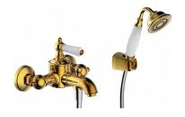 Смеситель Bravat Art River F675109U-B для ванны, цвет бронза