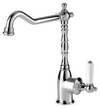 Смеситель Bravat Art River F775109C для кухонной мойки, цвет хром