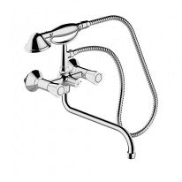 Смеситель Bravat Duo F6133186CP-LB-RUS для ванны