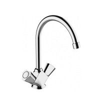 Смеситель Bravat Duo F7133186CP-RUS для кухонной мойки