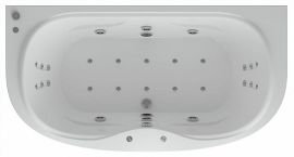 Ванна Aquatek Мелисса 180x95 с гидромассажем (электронное управление, 6 форсунок)