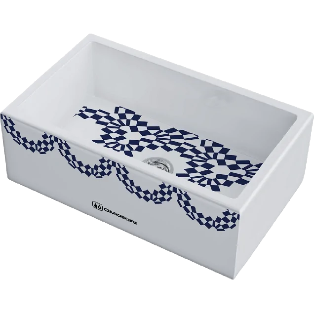 Кухонная мойка Omoikiri Mikura 76-Tokyo 2 Natceramic/белый