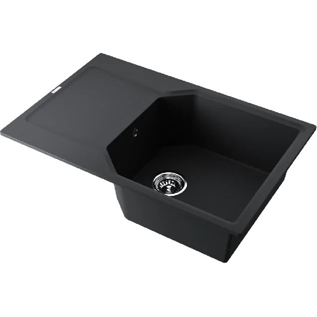 Кухонная мойка Omoikiri Yonaka 78-LB-BL Artgranit/черный