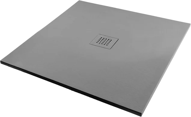 Душевой поддон из искусственного камня Starohome Solid 90х80 1237830 Grey Matt