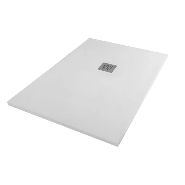 Душевой поддон из искусственного камня Starohome Solid 100х90 1237474 White Matt