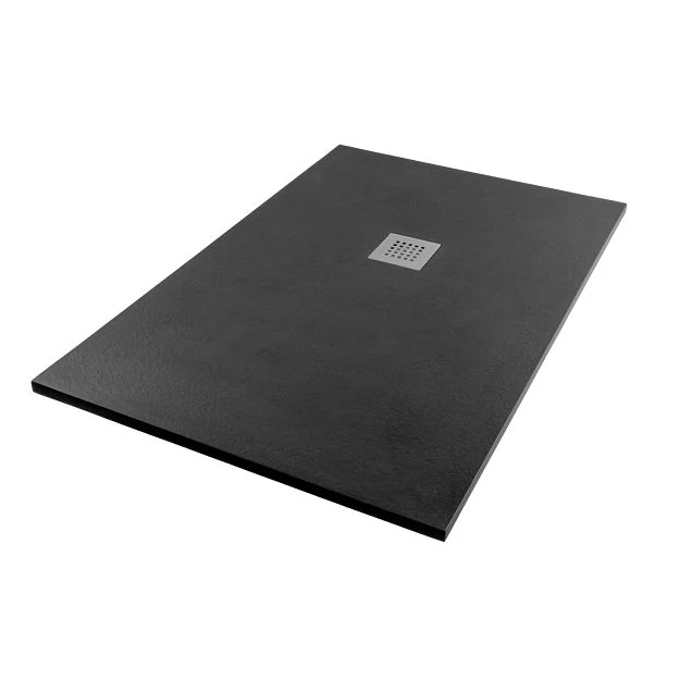 Душевой поддон из искусственного камня Starohome Solid 140х80 1237837 Black Matt