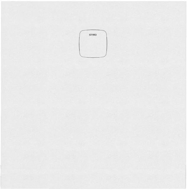 Душевой поддон из искусственного камня Starohome Cosmo 80х80 56398911 White Matt