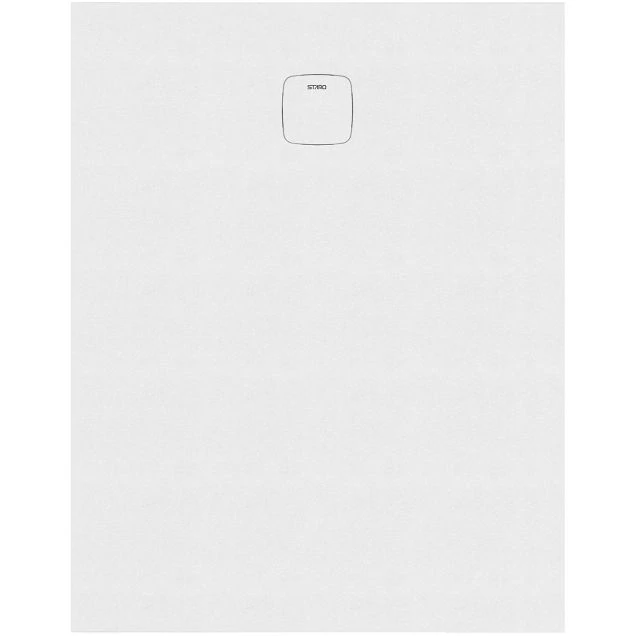 Душевой поддон из искусственного камня Starohome Cosmo 120х90 71195311 White Matt