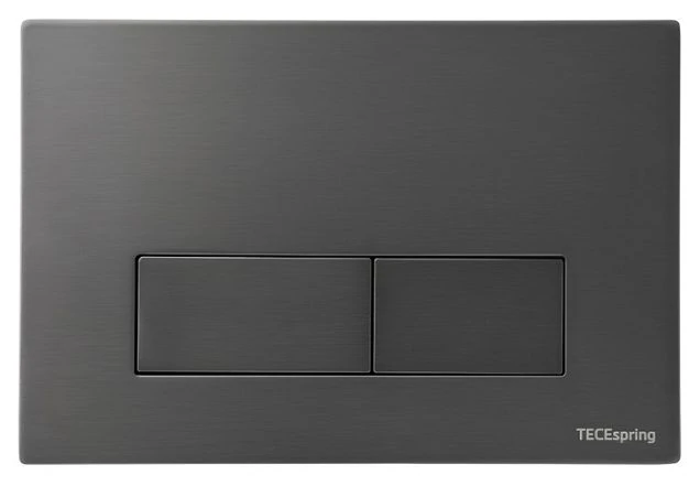 Клавиша смыва Tece TECEspring S S240521 сатин,gun metal PVD, покрытие против отпечатков пальцев