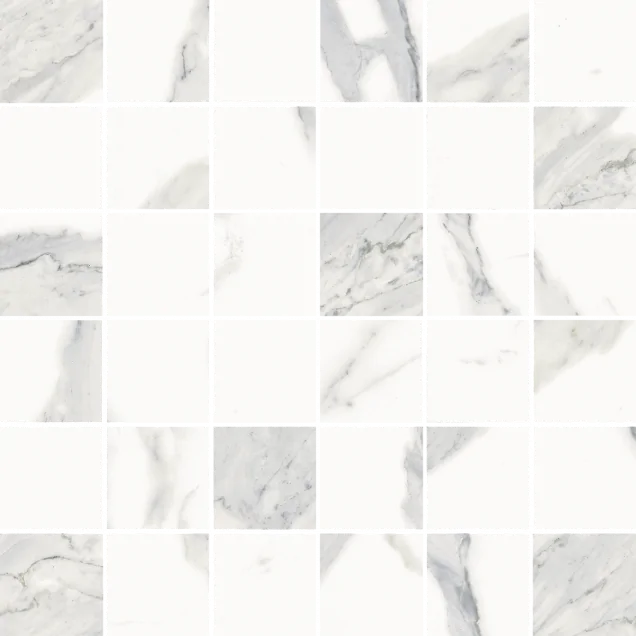 Мозаика Italon 610110001135 Stellaris Statuario White Mosaico 30x30