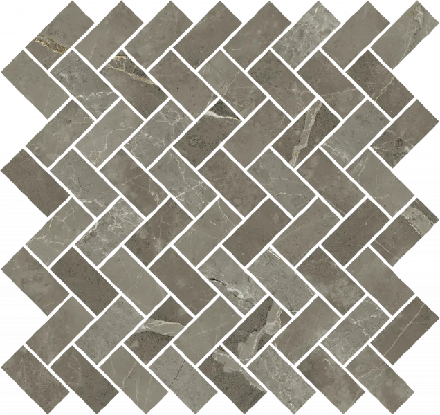 Мозаика Italon 620110000216 Stellaris Tuscania Grey Mosaico Cross Nat 31.5x29.7