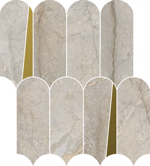 Мозаика Italon 620110000233 Stellaris Elegant Silver Mosaico Elegant Lux 32.5x36.1