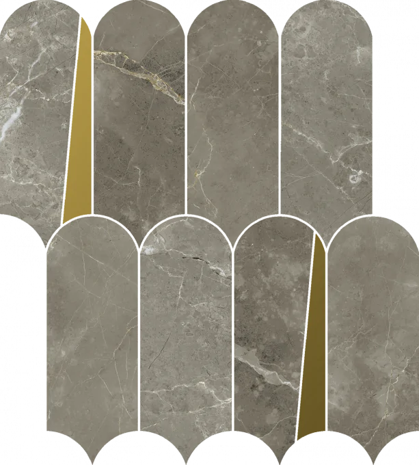 Мозаика Italon 620110000234 Stellaris Tuscania Grey Mosaico Elegant 32.5x36.1