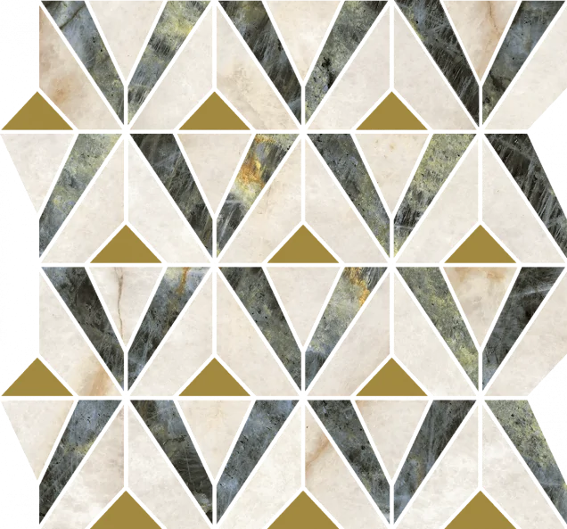 Мозаика Italon 600110000977 Stellaris Dark Mosaico Orpheus Lux 33.8x31.5