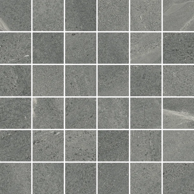 Мозаика Italon 610110000915 Metropolis Graphite Dark Mosaico Nat 30x30