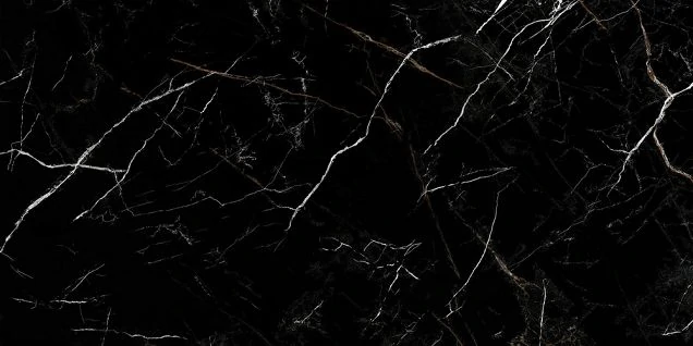 Керамогранит Cersanit Nero A17442 полированный HG черный ректификат 60x120