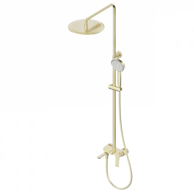 Душевая система WONZON & WOGHAND BRILLIANT, Брашированное золото (WW-88047079-BG)
