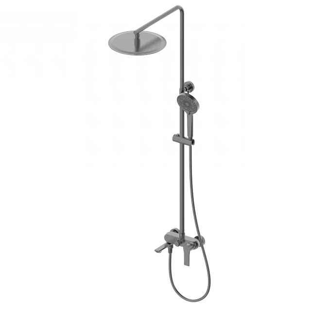 Душевая система WONZON & WOGHAND BRILLIANT, Темный графит (WW-88047079-BGM)