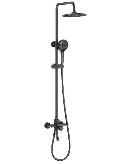 Душевая система WONZON & WOGHAND CLICK, Темный графит (WW-N3S962-BGG)