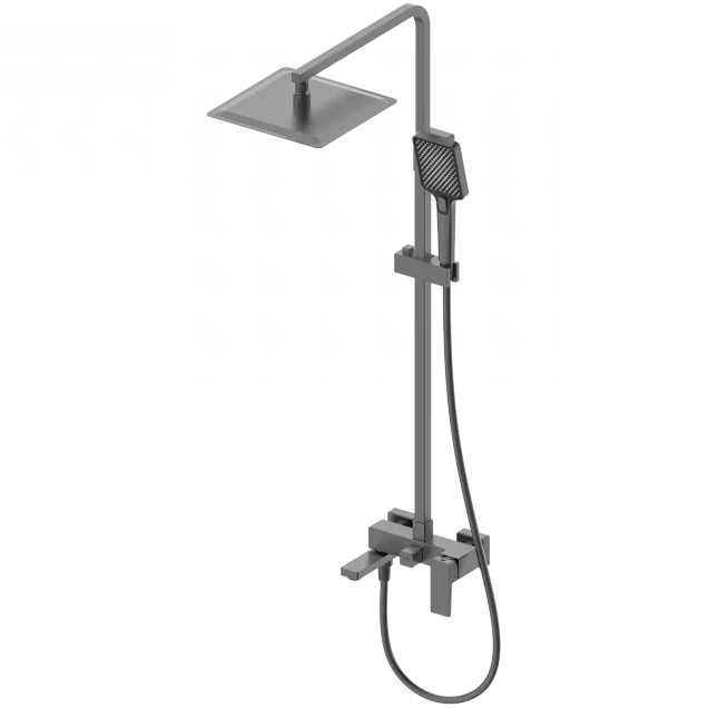 Душевая система WONZON & WOGHAND CUBE 2.0, Темный графит (WW-88047068-BGM)