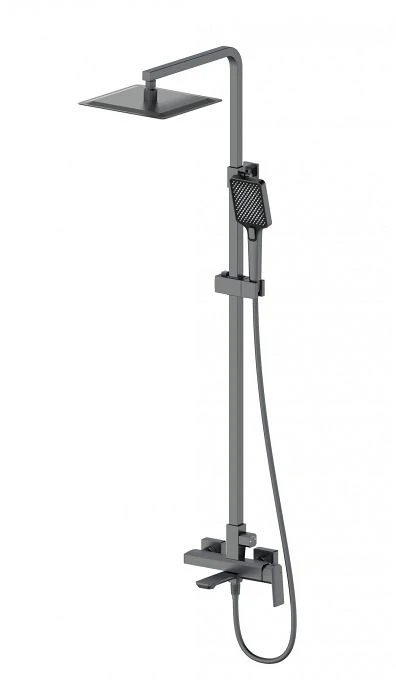 Душевая система WONZON & WOGHAND DIAMOND, Темный графит (WW-88739011-BGM)