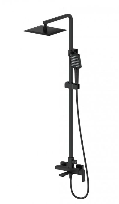 Душевая система WONZON & WOGHAND DIAMOND, Черный матовый (WW-88739011-MB)
