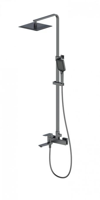 Душевая система WONZON & WOGHAND EDGE, Темный графит (WW-88739003-BGM)