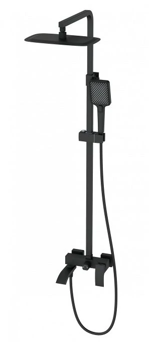 Душевая система WONZON & WOGHAND FIT, Черный матовый (WW-88739009-MB)