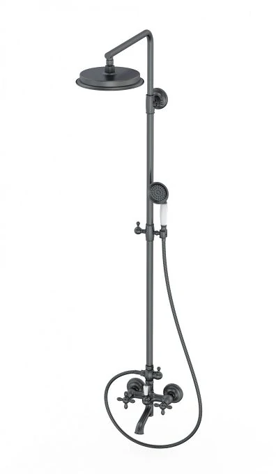 Душевая система WONZON & WOGHAND RETRO, Темный графит (WW-88739020-BGM)