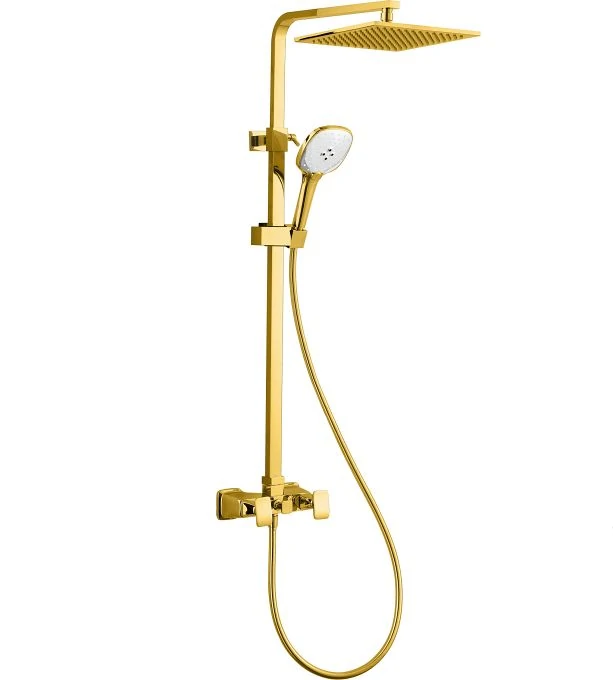 Душевая система WONZON & WOGHAND SHAKESPEARE, Темное золото (WW-654602-DG)