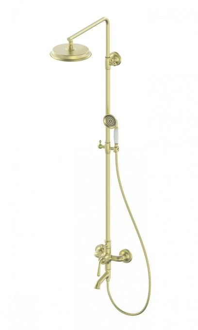 Душевая система WONZON & WOGHAND STEAM, Брашированное золото (WW-88739008-BG)